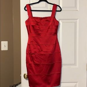 MACY’S RED DRESS